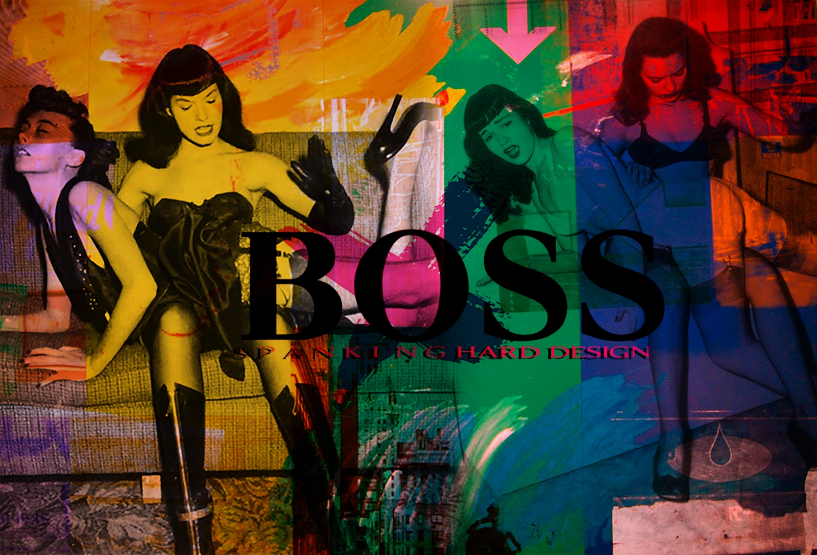 Bettie Boss spanking hard design  